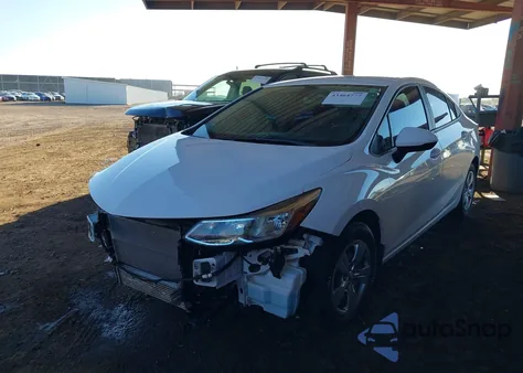 2017 Chevrolet Cruze Ls Auto из США, поврежденный, VIN 1G1BC5SM8H7111341